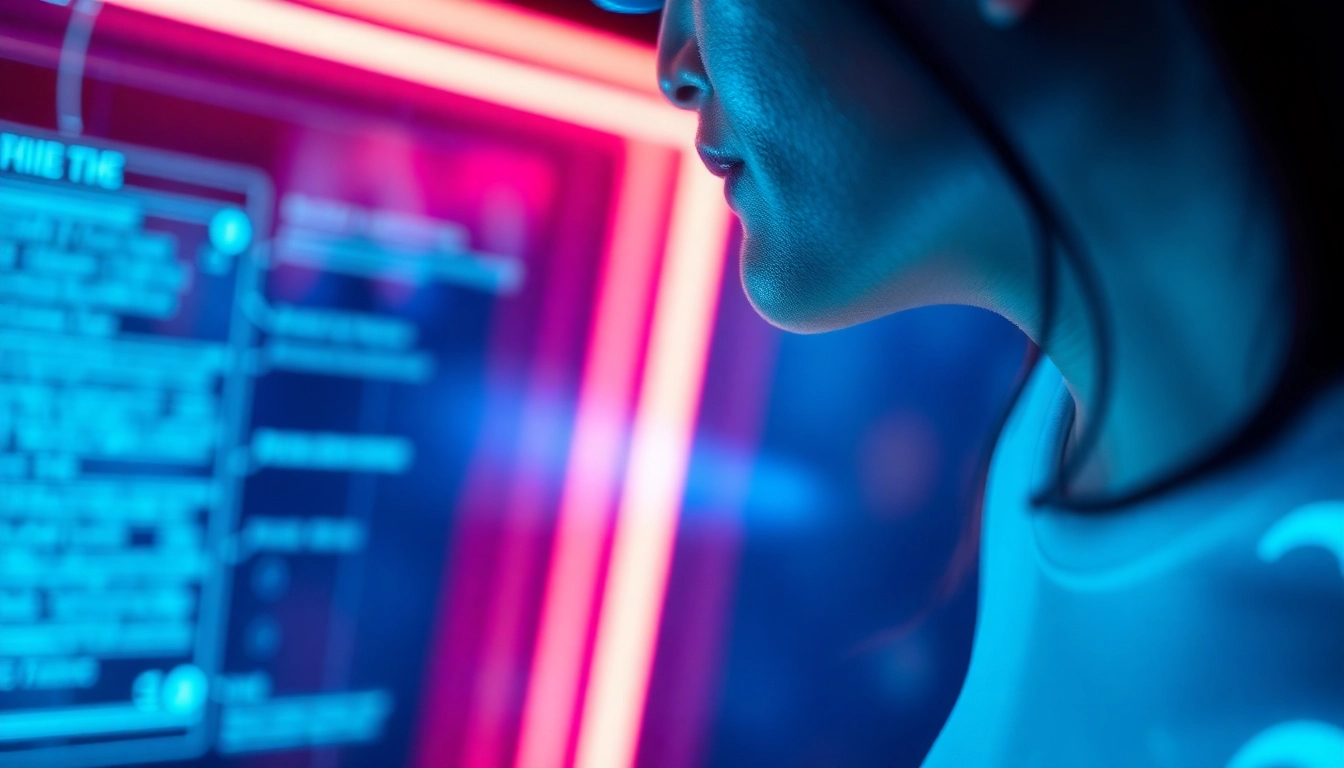 Engaging NSFW AI chat scene showing a realistic conversation interface designed for unfiltered digital intimacy and adult roleplay experiences.
